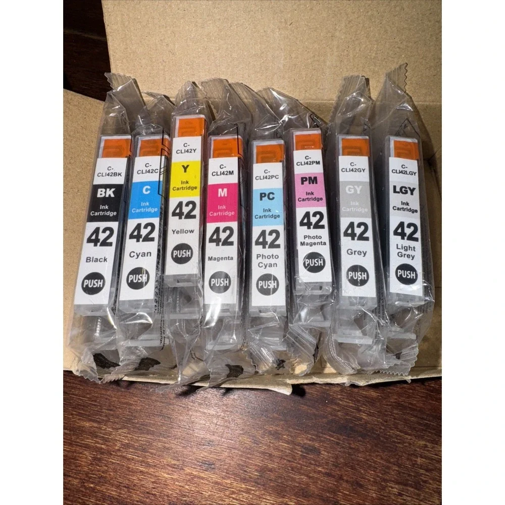 Inkjetcorner Compatible Ink Cartridges Replacement for CLI-42 CLI 42 CL-42 fo...